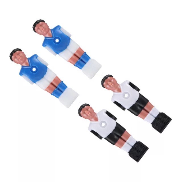 4x Foosball Männer Set Ersatzteile Tischfußball Miniatur Spielzeug