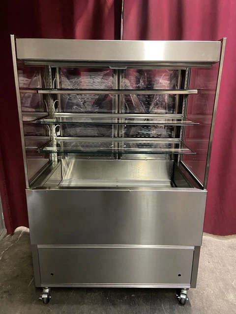 Refrigerated Grab & Go Merchandiser Open Air Display Cooler RPI VIAS3-34 #7923