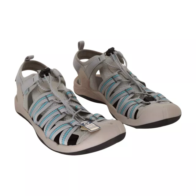 KEEN Women's Drift Creek H2 Closed Toe Water Sandals, Vapor/Porcelain, Size 10