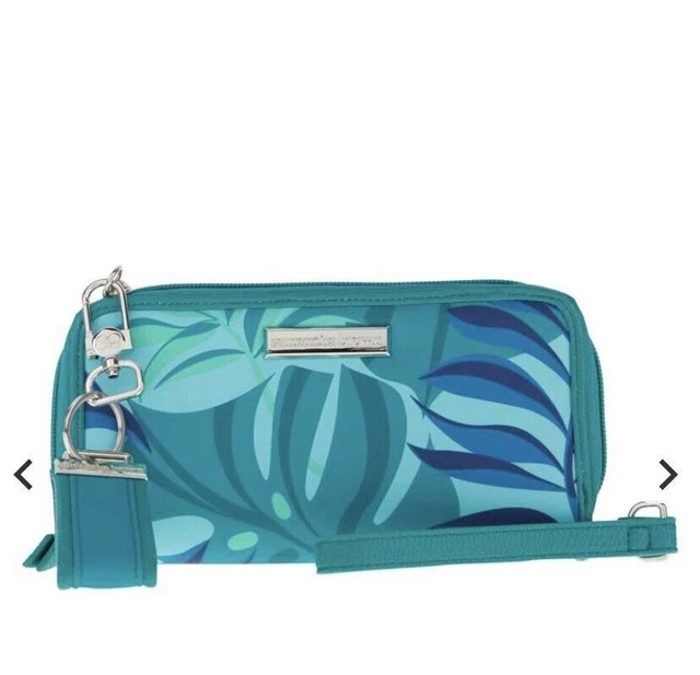 Samantha Brown To-Go Zip-Around Wallet Palm Leaf (PALM LEAF, ) 752774