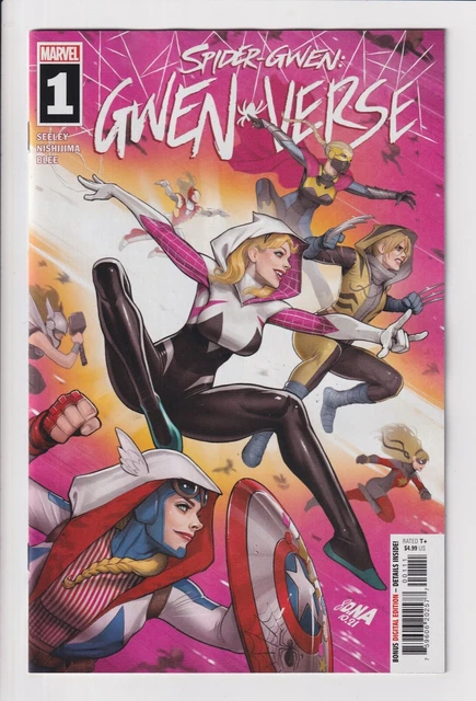 SPIDER-GWEN: GWENVERSE 1 or 2 NM 2022 Marvel comics sold SEPARATELY you PICK
