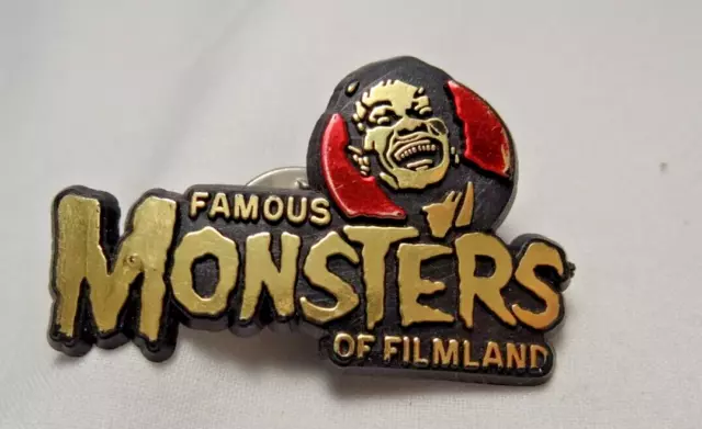 Vintage Famous Monsters Of Film Land Magazine Lapel Pin. 1993 Convention