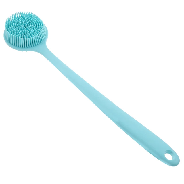 Spazzola da bagno in silicone Loofah spazzola da bagno doccia spazzolino da massaggio shampoo