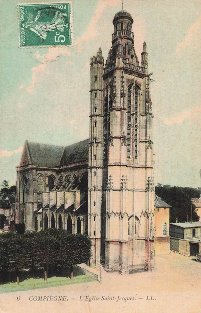 60 COMPIEGNE L Eglise Saint Jacques EUR 5,90 - PicClick FR