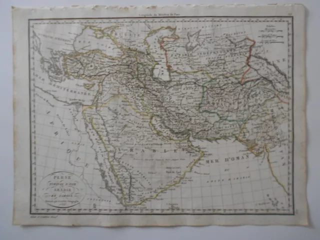 P11 / Carte Adam Et Giraldon  1816 / Perse - Turquie D Asie -Arabie Et Caboul