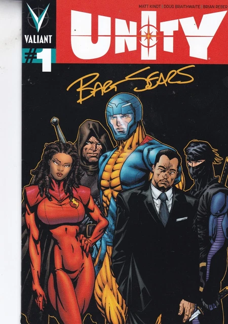 Valiant Comics Unity Vol. 2 #1 Nov 2013 Bart Sears Signature Variant Fast P&P
