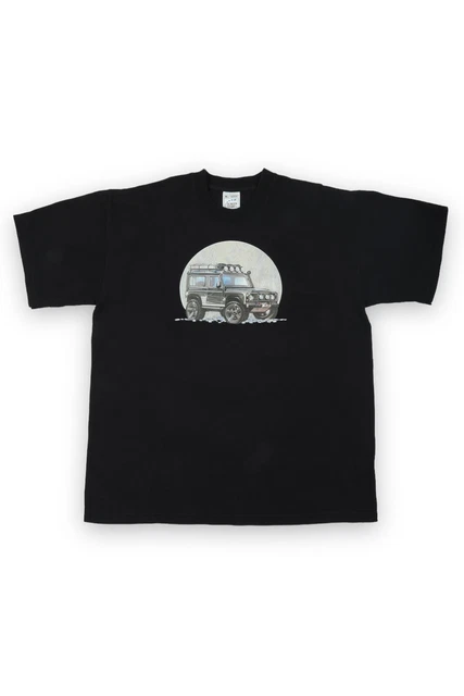 2000's Screen Stars Land Rover Defender T-shirt | XL