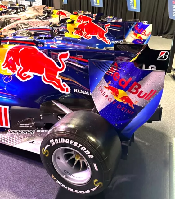 World Champion Sebastian Vettel F1 Rear Wing End Plate Rb6 Red Bull Racing