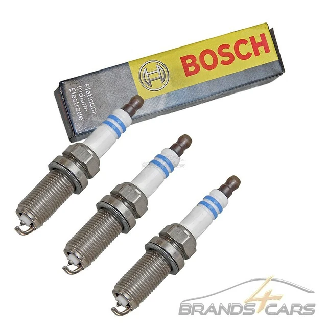 3x BOSCH ZÜNDKERZE IRIDIUM FÜR CITROEN C1 1.0 05-10