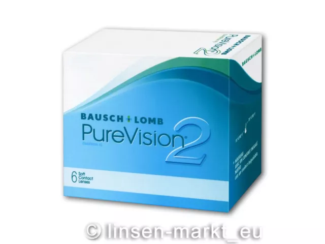 Bausch&Lomb PureVision 2HD Monatslinsen 1x6 Stück