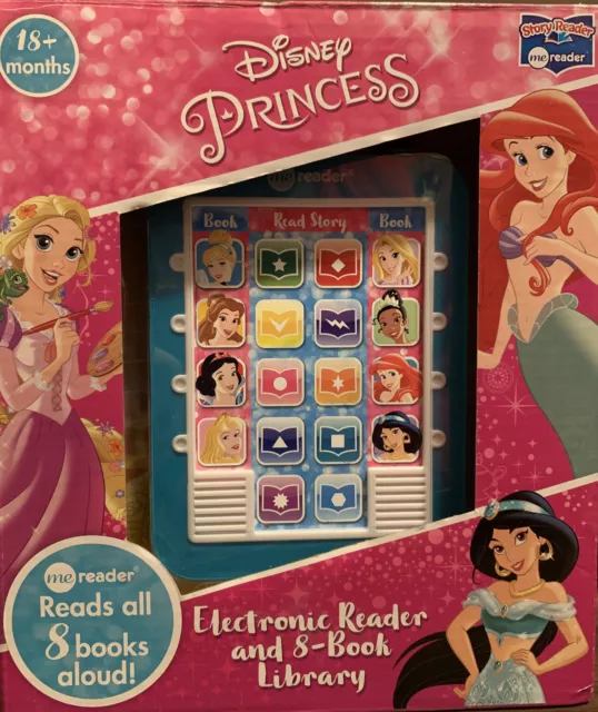 Disney Princess - Me Reader Electronic Reader and 8 Sound Book Library - New