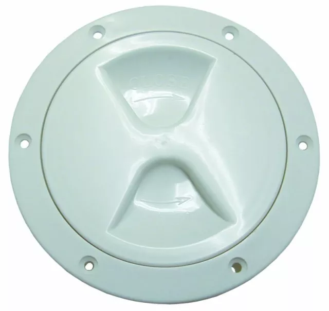 Trou D'Inspection Bateau Bouchon A Blanc & Noir Couvercle de Trappe