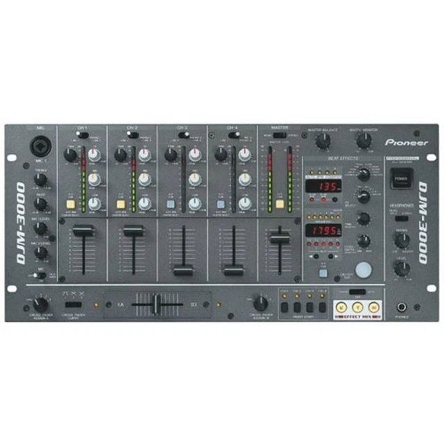 Pioneer DJM-3000 4ch DJ Mixer DJM3000 4-Channel Tested Controller High-end Pioneer DJM-3000 4ch DJ Mixer DJM3000 4-Channel Tested Controller High-end