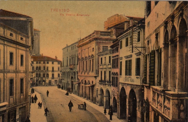 23-23986 - Treviso - Via Vittorio Emanuele Non Viaggiata