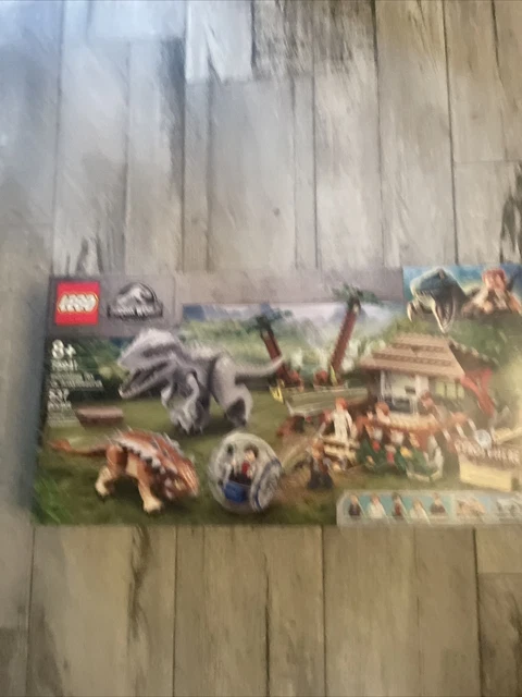 LEGO JURASSIC WORLD Indominus rex vs. Ankylosaurus Set 75941 New ...