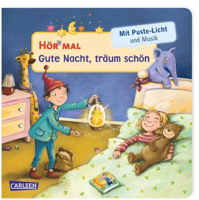 Hör mal (Soundbuch): Mach mit - Pust aus: Gute Nacht, träum schön | Hofmann
