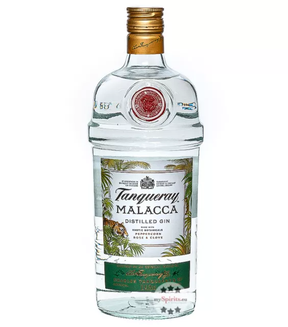 Tanqueray Malacca Distilled Gin Limited Edition / 41,3 % Vol / 1,0 Liter-Flasche