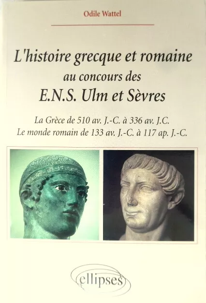 L'histoire grecque et romaine au concours des ENS Ulm et Sèvres