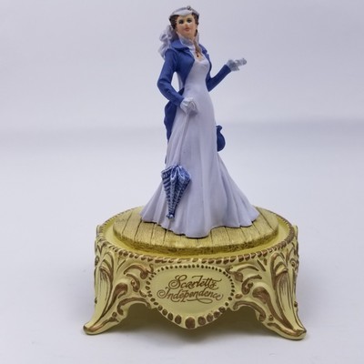 Turner Gone With The Wind Figurine Figure Scarlett's Independence NO GLASS DOME