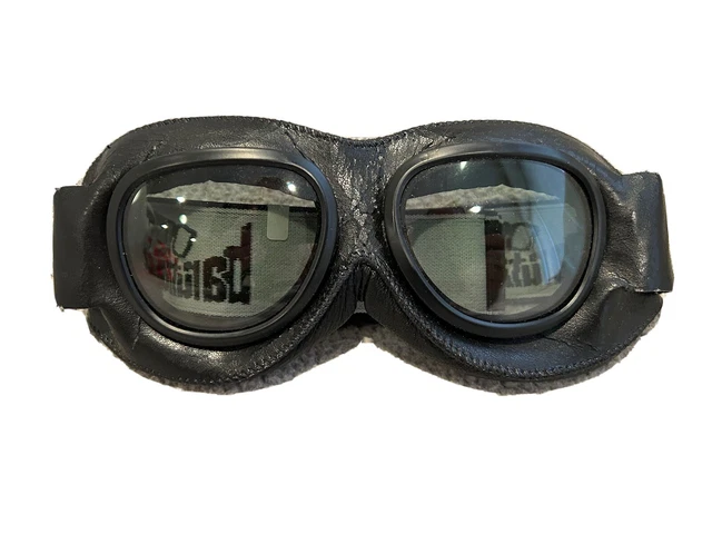 Vintage Baruffaldi Duplo Goggle - New Never Worn Motorcycle Rider Classics