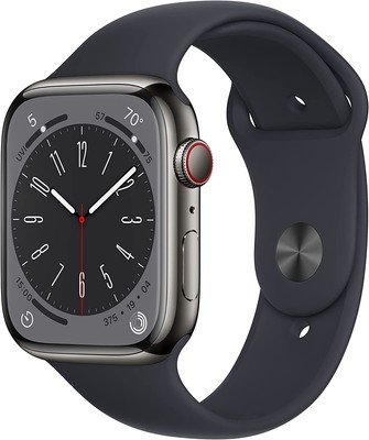 graphite stainless apple watch