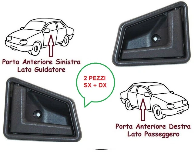 2x MANIGLIA INTERNA PORTA ANTERIORE SINISTRA DESTRA SUZUKI - Foto 5