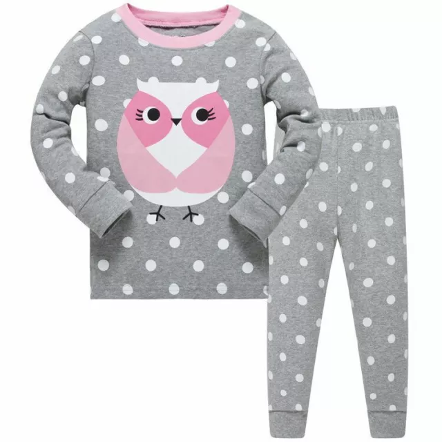 Kids Boys Girls Pyjama Pyjamas Set PJs Sleepwear Nightwear  Size 3 4 5 6 7 8 yrs 11