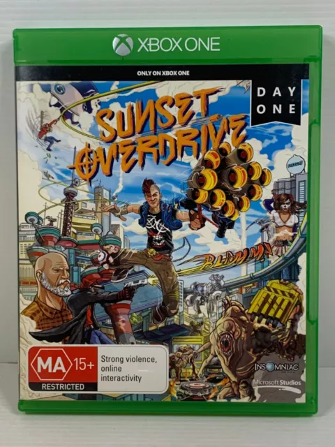 Microsoft Sunset Overdrive Day One Edition Xbox One Used