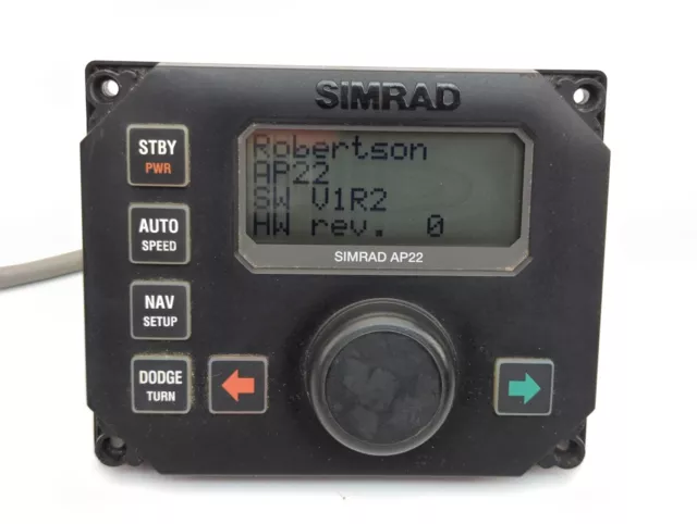 Simrad Robertson AP22 22085849 Marine Autopilot Control Unit Display Head