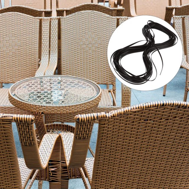 Plastic Rattan Strip Material DIY Handcraft Weaving Plastic Rattan Furniture