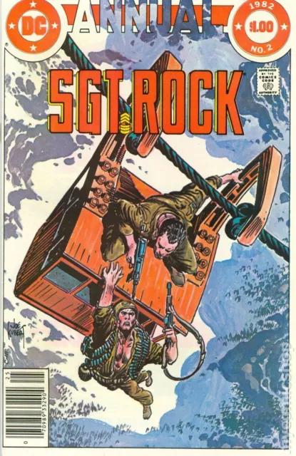 Sgt. Rock Annual #2 VG 1982 Stock Image Low Grade