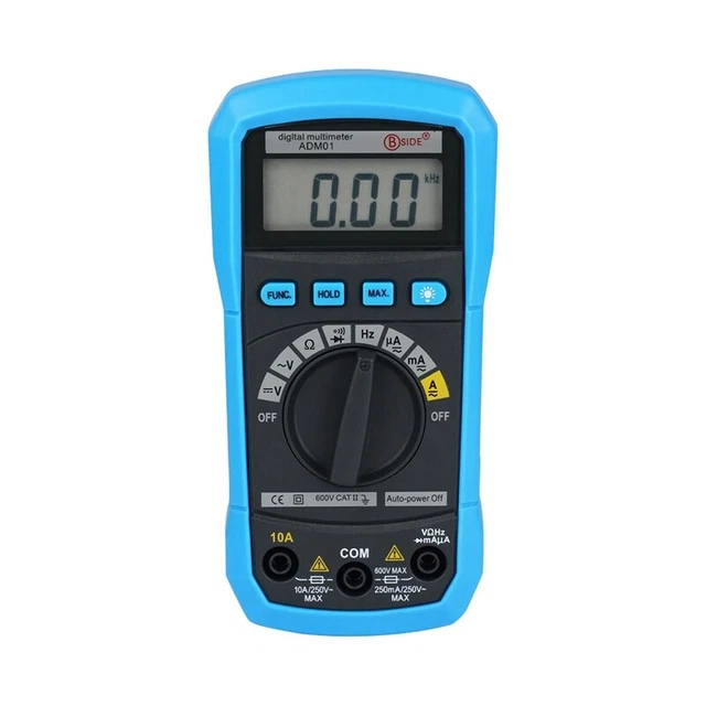 BSIDE ADM01 Digital Multimeter Multifunction Pocket Test Blue L2R5