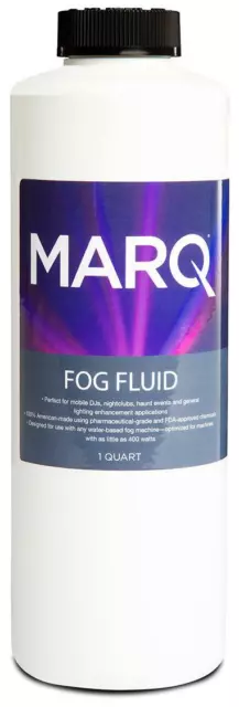 Marq Fog Fluid 1 Liter geruchlos Flüssigkeit Nebel Nebelfluid DJ Wasserbasis