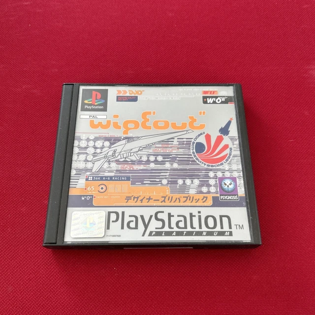 Wipeout 1 & 2097 Sur PS1 – Avec Fourreau De Protection – Neuf Sous Blister