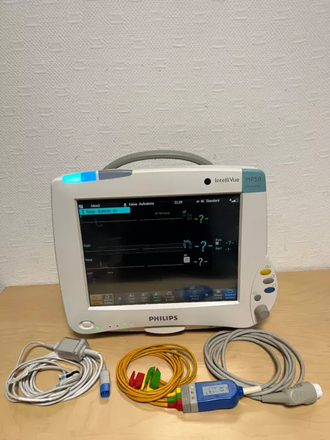 EKG SPO2 Patientenmonitor PHILIPS IntelliVue MP50 Neonatal