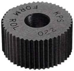 5/8" Diameter HSS Straight Knurl Wheel, 90� Tooth Angle, Circular Pitch, 29 TPI