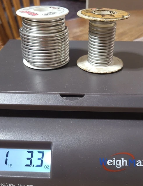 BRIDGIT SOLDER. NICKEL-BEARING. ASTM B32. Over One Pound USA MADE