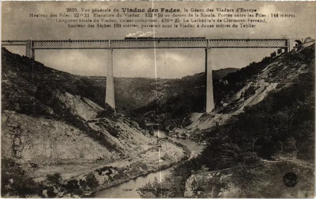 CPA Vue Generale du Viaduc des Fades (1256033)