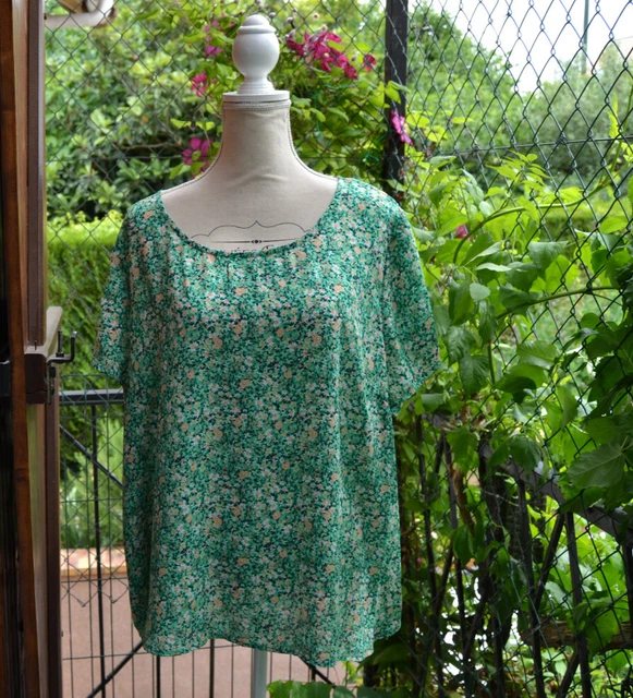 Chemisier Tunique Rose Marilyn & John Paris - Taille 40/42 (M/L) - Neuf Avec étiquettes - Dos Ouvert, 100% Polyester