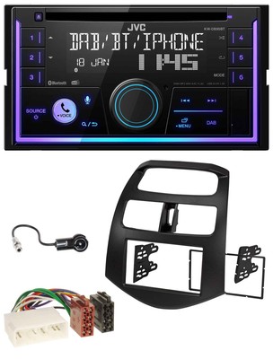 JVC DAB 2din mp3 USB BLUETOOTH AUTORADIO PER CHEVROLET SPARK KLM 2012-2013 