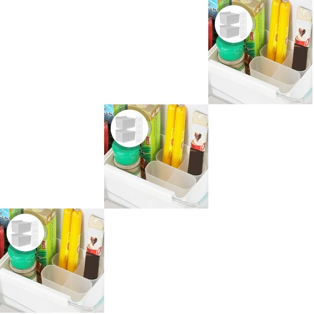 6 set di organizzatore di formaggio per frigorifero per frigorifero per