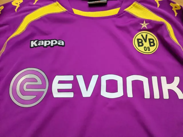 Trikot. Unikat. Borussia Dortmund. Kappa. Fussball.Kinder Shirt. BVB.Lila.Gr.176