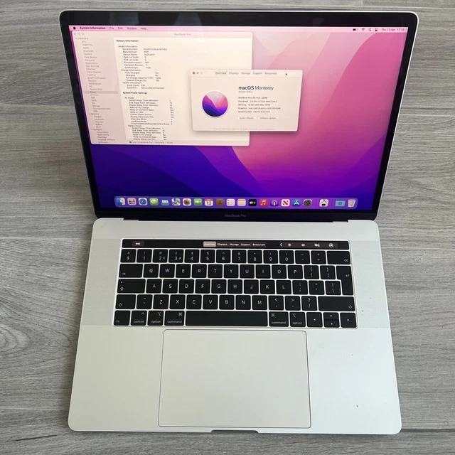 Apple MacBook Pro 15"" 2019, 2,6 GHz 6-Core i7 16 GB RAM 256 GB SSD