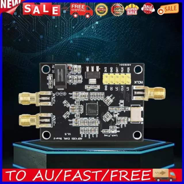 ADF4351 RF Signal Source PLL Frequency Synthesizer Useful 135M-4.4GHz Demo Board