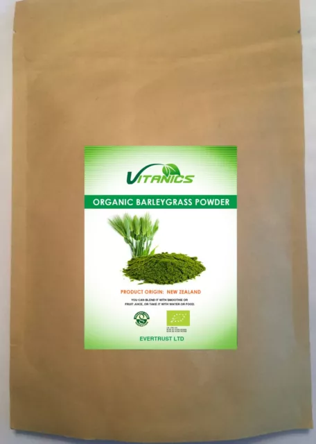 Organic New Zealand Barley Grass Powder