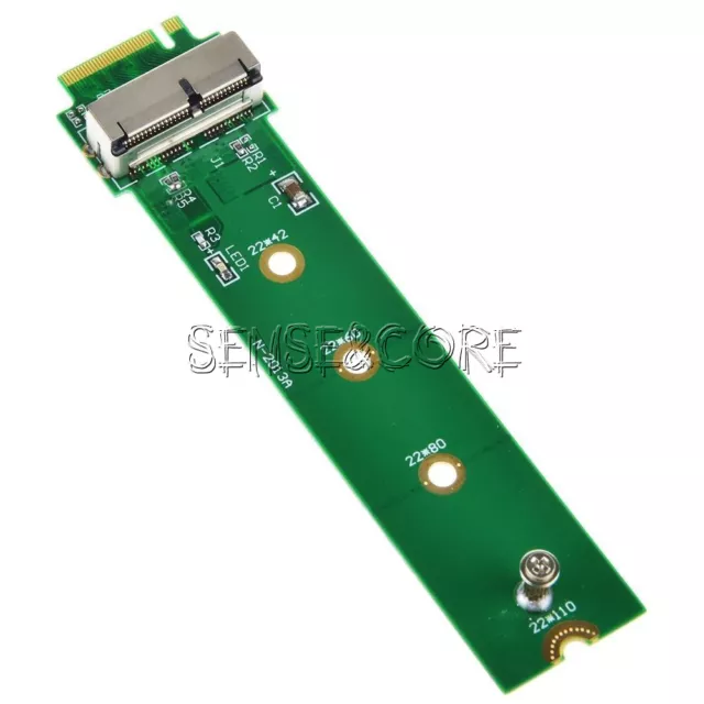 Adapter Card to M.2 NGFF X4 for 2013 2014 2015 Apple MacBook Air A1465 A1466 SSD