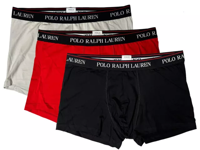 Polo Ralph Lauren Men's Cotton Stretch Trunk 3-Pack