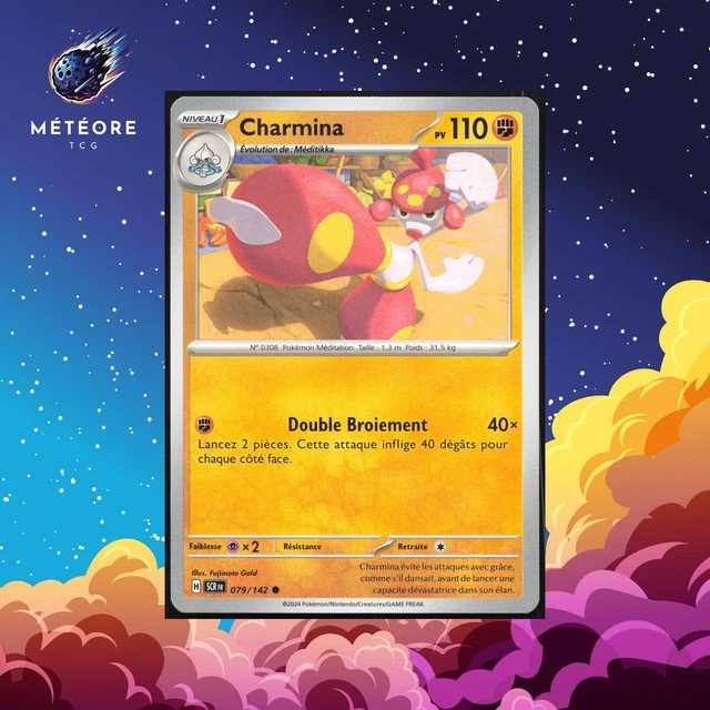 CARTE POKÉMON CHARMINA 079/142 Couronne Stellaire Français EUR 1,40 ...