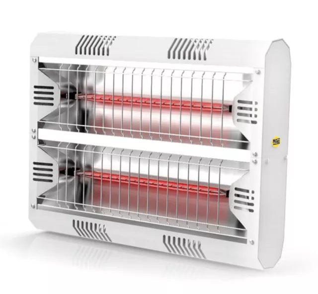 Outdoor Heizstrahler Halogen Hathor 4000 W Infrarotstrahler 17 m² Gewerbe Heizer