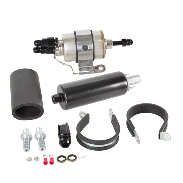 ​LS Fuel Filter & Regulator EFI Fuel Pump Kit Walbro Returnless -6AN Engine Swap